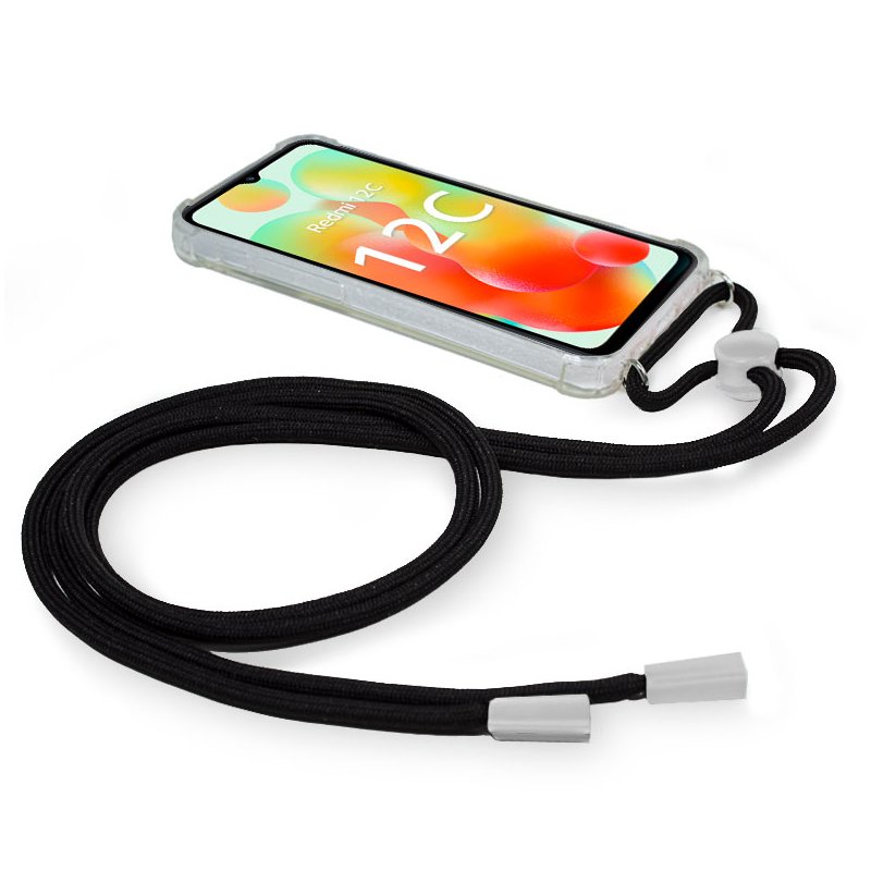 Carcasa COOL para Xiaomi Redmi 12C Cordón Negro