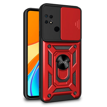 Carcasa COOL para Xiaomi Redmi 9C / 10A Hard Ring Rojo