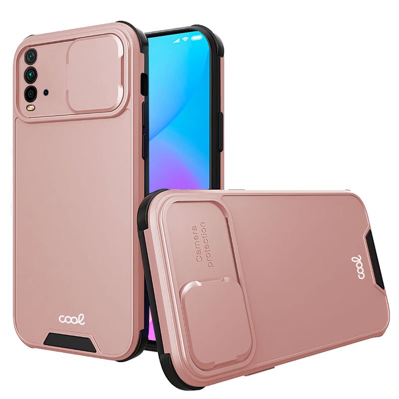 Carcasa COOL para Xiaomi Redmi 9T Hard Camera Rose Gold