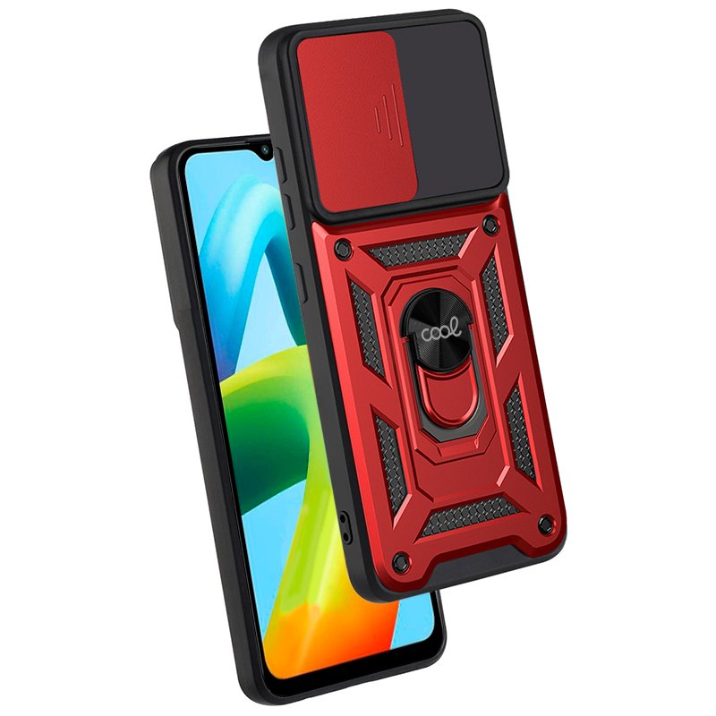 Carcasa COOL para Xiaomi Redmi A1 / A2 Hard Ring Rojo