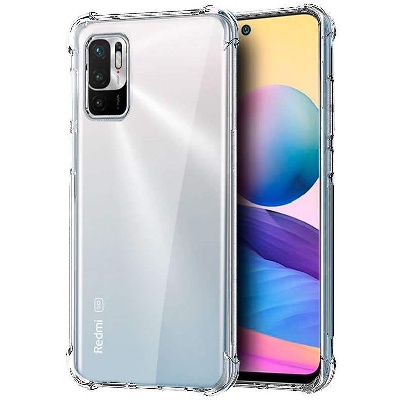 Carcasa COOL para Xiaomi Redmi Note 10 5G / Pocophone M3 Pro 5G AntiShock Transparente