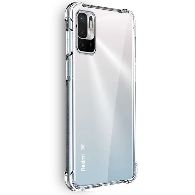 Carcasa COOL para Xiaomi Redmi Note 10 5G / Pocophone M3 Pro 5G AntiShock Transparente