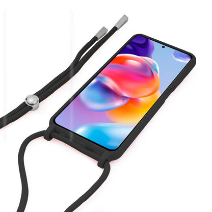 Carcasa COOL para Xiaomi Redmi Note 11 Pro Plus 5G Cordón Liso Negro