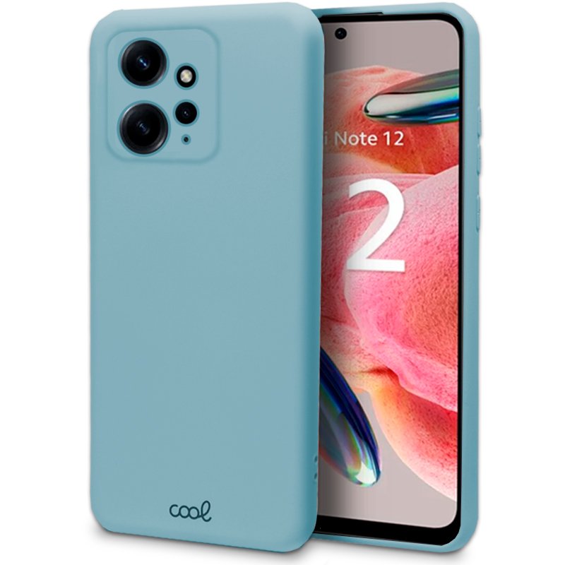 Carcasa COOL para Xiaomi Redmi Note 12 Cover Celeste