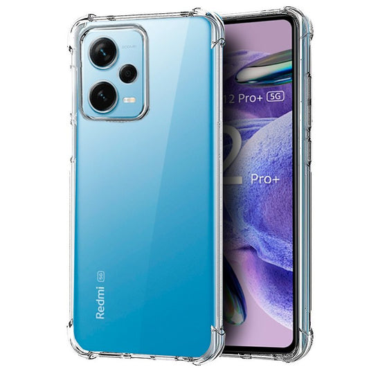 Carcasa COOL para Xiaomi Redmi Note 12 Pro Plus 5G AntiShock Transparente