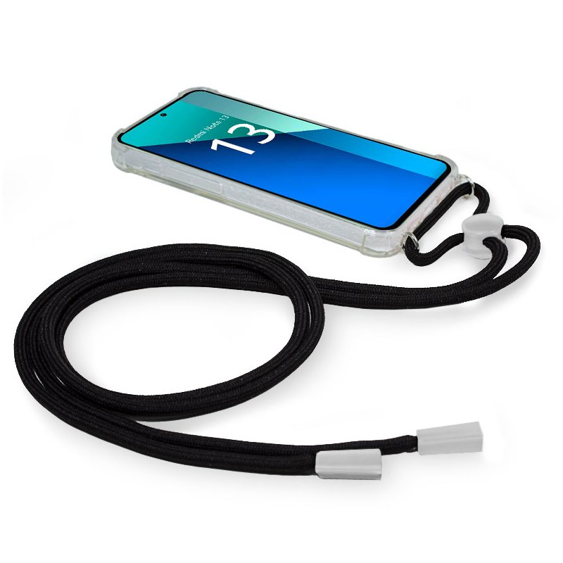 Carcasa COOL para Xiaomi Redmi Note 13 Cordón Negro