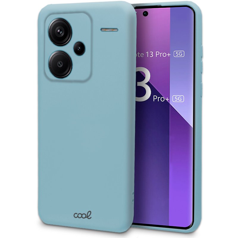 Carcasa COOL para Xiaomi Redmi Note 13 Pro Plus 5G Cover Celeste