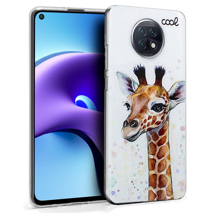 Carcasa COOL para Xiaomi Redmi Note 9T Dibujos Jirafa