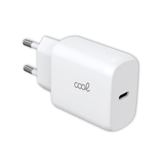 Cargador Red Universal Fast Adapt. (PD) Tipo-C COOL (25W) Blanco