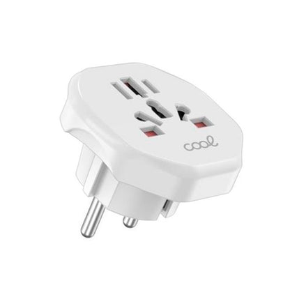 Cargador Universal Adaptador Internacional (World to Europe) COOL