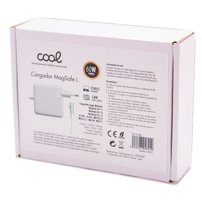 Cargador Universal Red COOL Para Apple Macbook MagSafe L (60w)