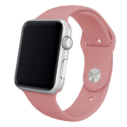 Correa COOL para Apple Watch Series 1 / 2 / 3 / 4 / 5 / 6 / 7 / 8 / 9 / SE (38 / 40 / 41 mm) Goma Rosa