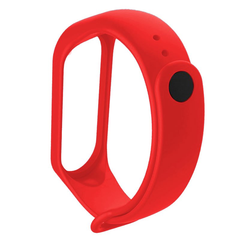 Correa COOL para Xiaomi Mi Band 5 / 6 / 7 / Amazfit Band 5 Liso Rojo