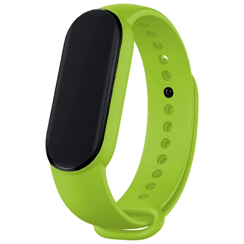 Correa COOL para Xiaomi Mi Band 5 / 6 / 7 / Amazfit Band 5 Liso Verde