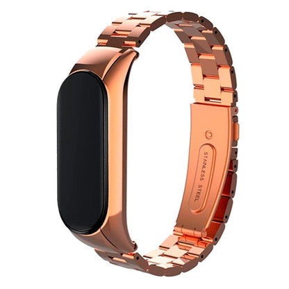 Correa COOL para Xiaomi Mi Band 5 / 6 / 7 / Amazfit Band 5 Steel Rose Gold