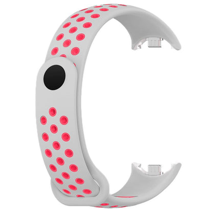 Correa COOL para Xiaomi Smart Band 8 / Band 9 Sport Gris-Rosa