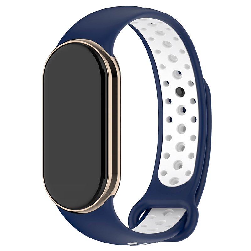 Correa COOL para Xiaomi Smart Band 8 / Band 9 Sport Marino-Blanco