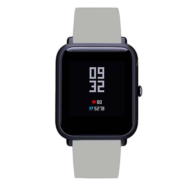 Correa Universal 20mm Amazfit Bip / GTS / Bip Lite / Huawei / Samsung / COOL Goma Gris