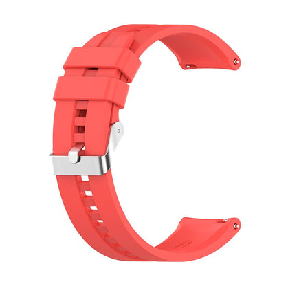 Correa Universal 22mm Amazfit GTR / Stratos / Huawei / Samsung / COOL Goma Rojo