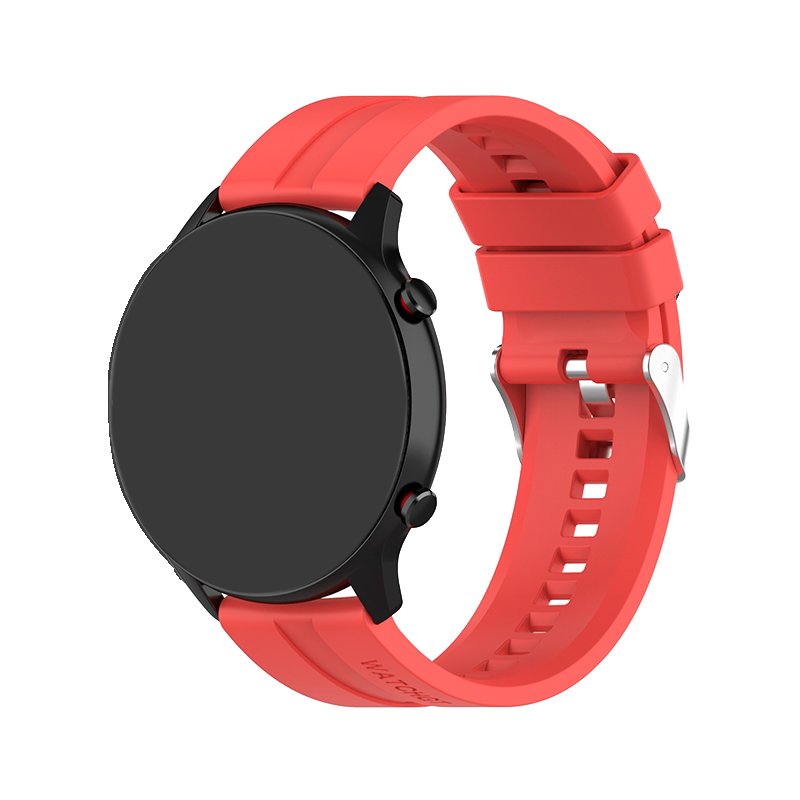 Correa Universal 22mm Amazfit GTR / Stratos / Huawei / Samsung / COOL Goma Rojo