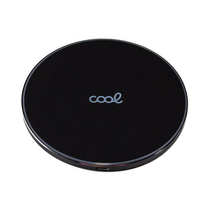 Dock Base Cargador Smartphones Inalámbrico Qi Universal COOL (Carga Rápida) Negro