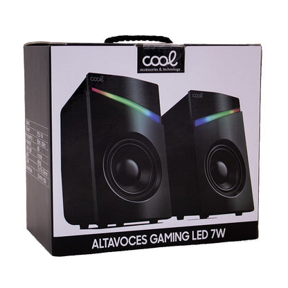 Equipo Altavoces USB para PC Gaming LED COOL 7W