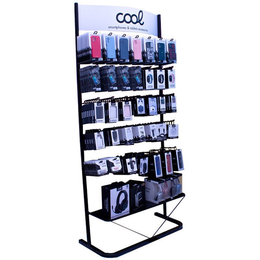 Expositor COOL Accesorios Metalico Grande (Negro)