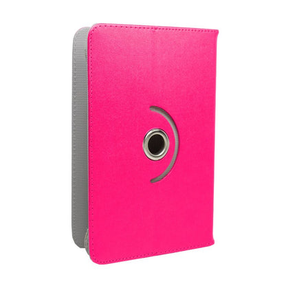 Funda COOL Ebook / Tablet 7 pulg Polipiel Rosa Giratoria