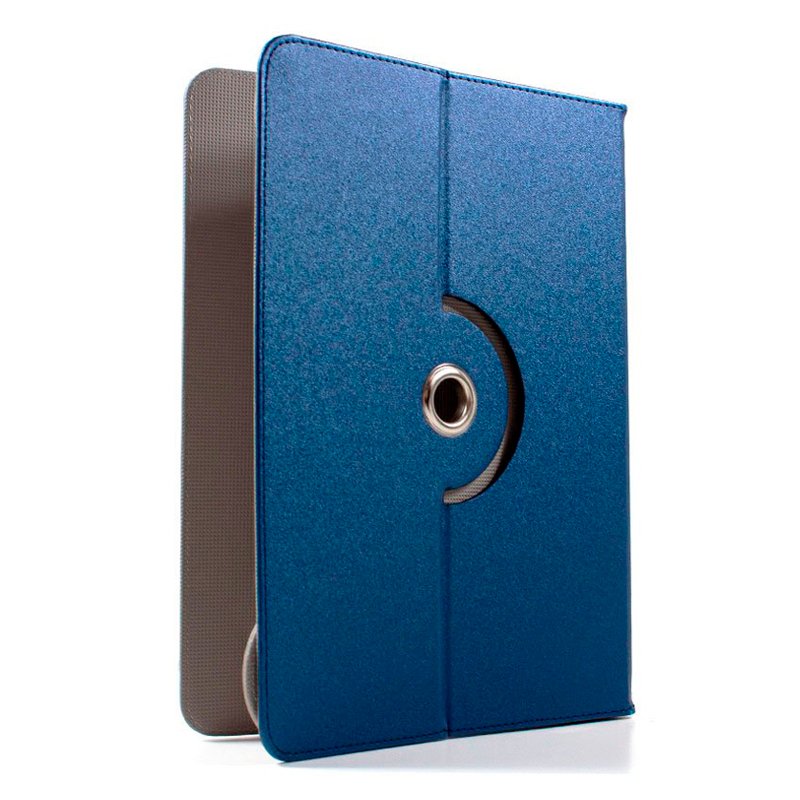 Funda COOL Ebook / Tablet 8 pulgadas Liso Azul Giratoria