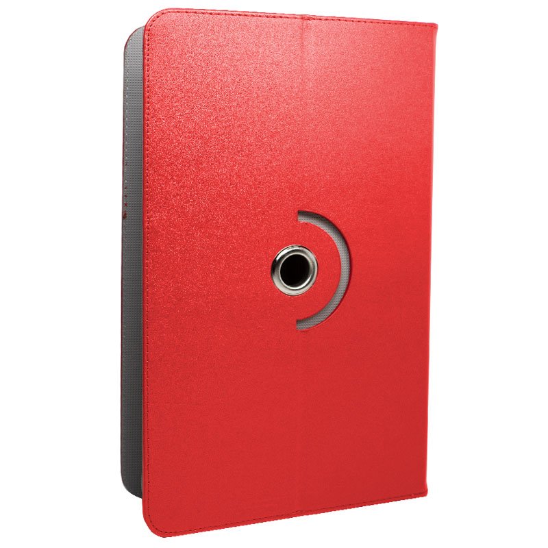 Funda COOL Ebook Tablet Polipiel Universal 9.7 - 11 Pulgadas Rojo (Cuadrada)