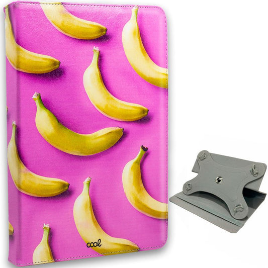 Funda COOL Ebook Tablet Universal 9.7 - 11 Pulgadas Dibujos Bananas (Cuadrada)