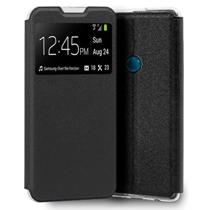 Funda COOL Flip Cover para Alcatel 1S (2020) / Alcatel 3L (2020) Liso Negro