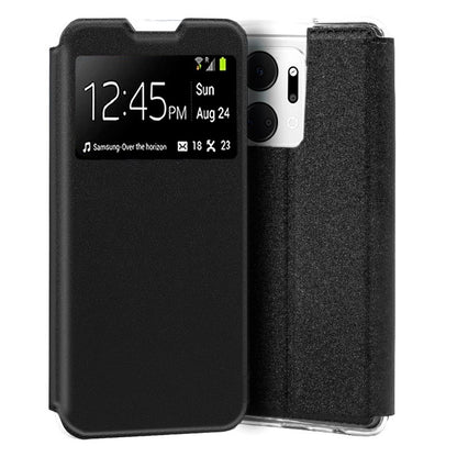 Funda COOL Flip Cover para Huawei Honor X7A Liso Negro