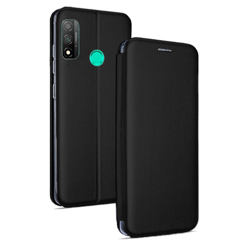 Funda COOL Flip Cover para Huawei P Smart 2020 Elegance Negro