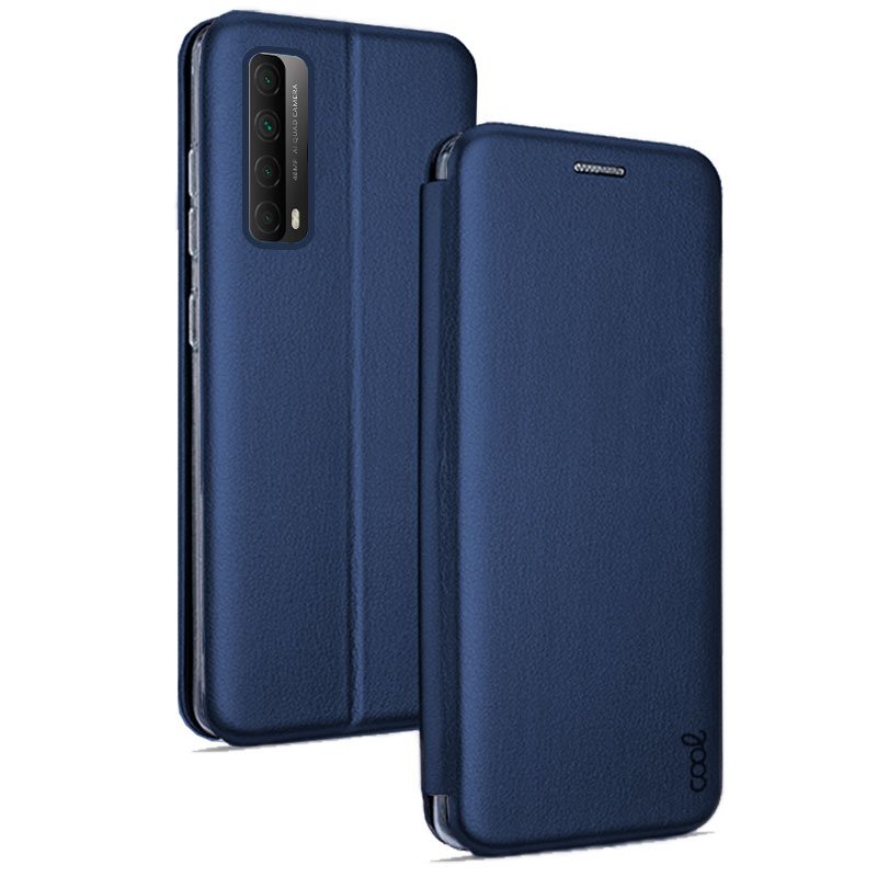 Funda COOL Flip Cover para Huawei P Smart 2021 Elegance Marino