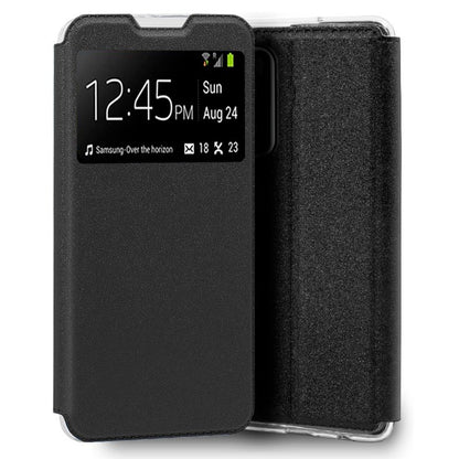 Funda COOL Flip Cover para Huawei P40 Liso Negro