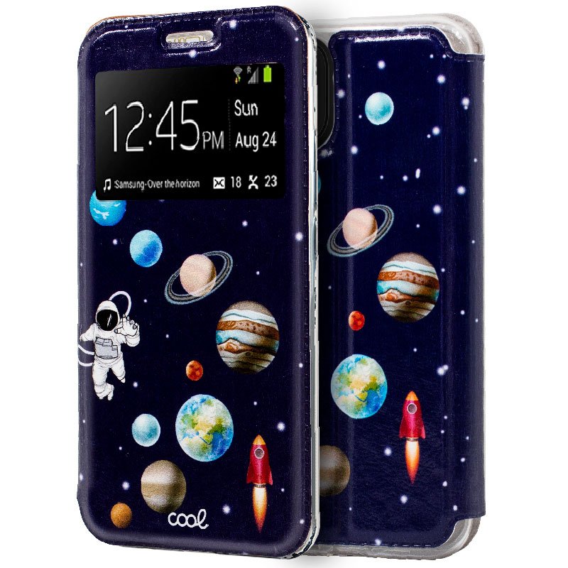 Funda COOL Flip Cover para iPhone 11 Dibujos Astronauta