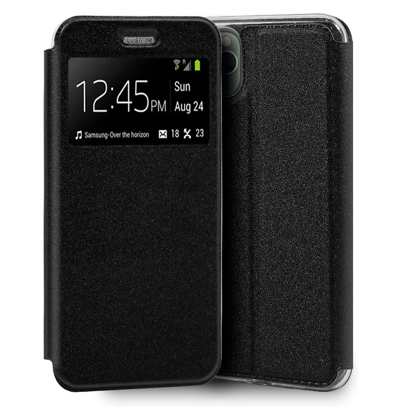 Funda COOL Flip Cover para iPhone 11 Pro Max Liso Negro