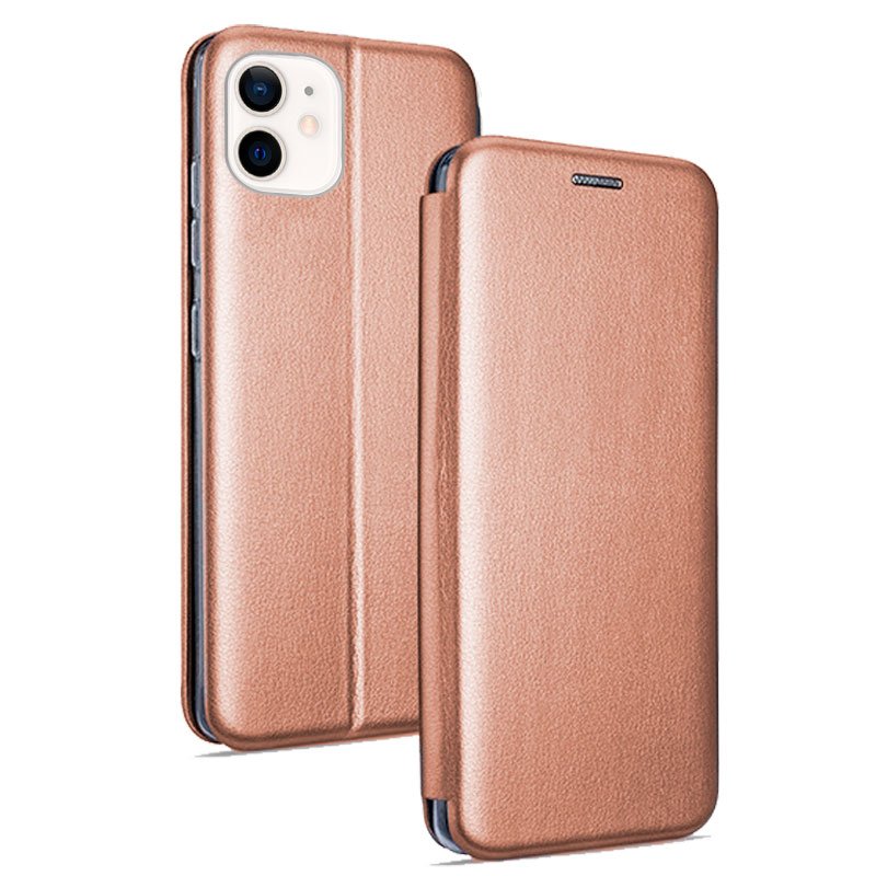 Funda COOL Flip Cover para iPhone 12 mini Elegance Rose Gold