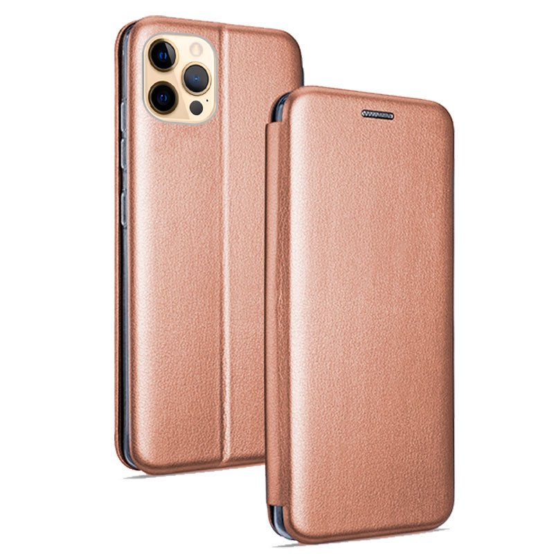 Funda COOL Flip Cover para iPhone 12 Pro Max Elegance Rose Gold