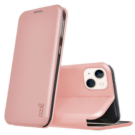 Funda COOL Flip Cover para iPhone 13 mini Elegance Rose Gold