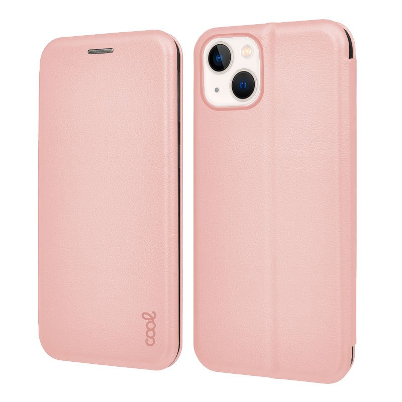 Funda COOL Flip Cover para iPhone 13 mini Elegance Rose Gold