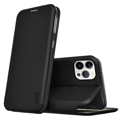 Funda COOL Flip Cover para iPhone 13 Pro Elegance Negro