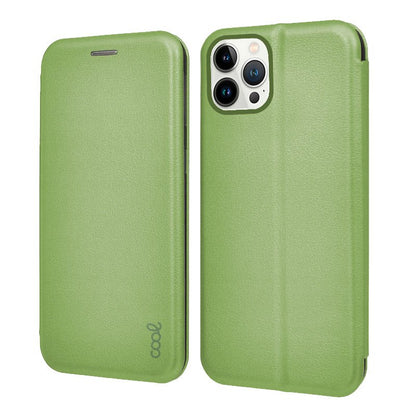 Funda COOL Flip Cover para iPhone 13 Pro Elegance Pistacho