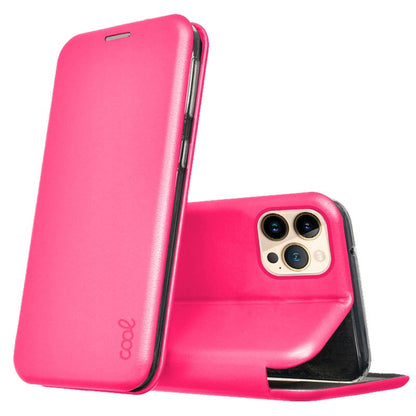 Funda COOL Flip Cover para iPhone 13 Pro Max Elegance Fucsia