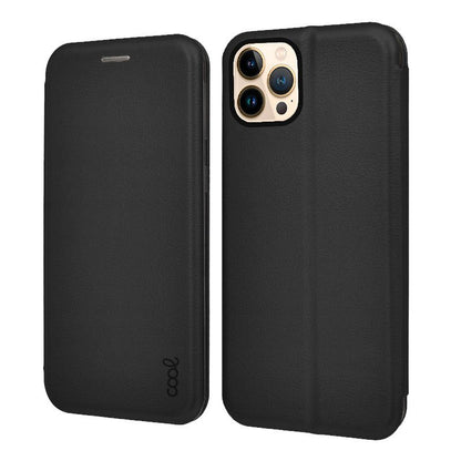 Funda COOL Flip Cover para iPhone 13 Pro Max Elegance Negro