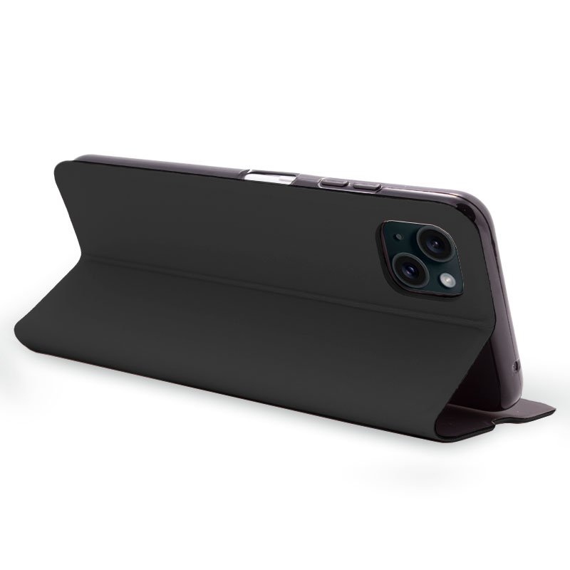 Funda COOL Flip Cover para iPhone 15 Elegance Negro