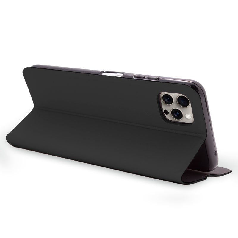 Funda COOL Flip Cover para iPhone 15 Pro Max Elegance Negro