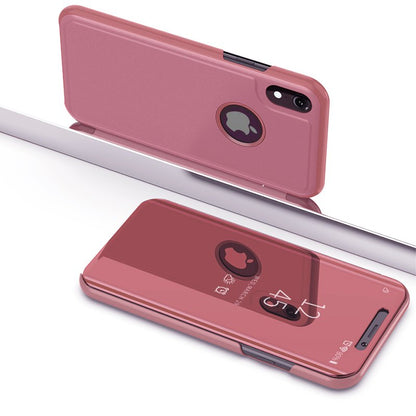 Funda COOL Flip Cover para iPhone XS Max Clear View Rosa