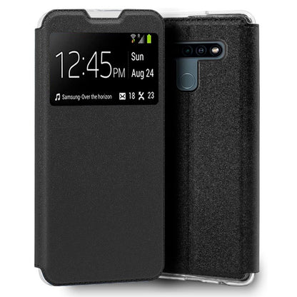 Funda COOL Flip Cover para LG K41s / K51s Liso Negro